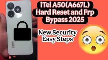 itel A50 A667L Hard Reset with Unlocktool #unlocktool #itel #hardreset #temperprotech #androidtools