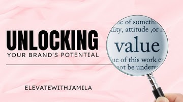 Crafting a Unique Value Proposition