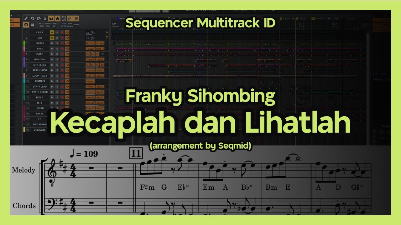 Franky Sihombing - Kecaplah Dan Lihatlah | Arrangement by Seqmid | ★★★★★