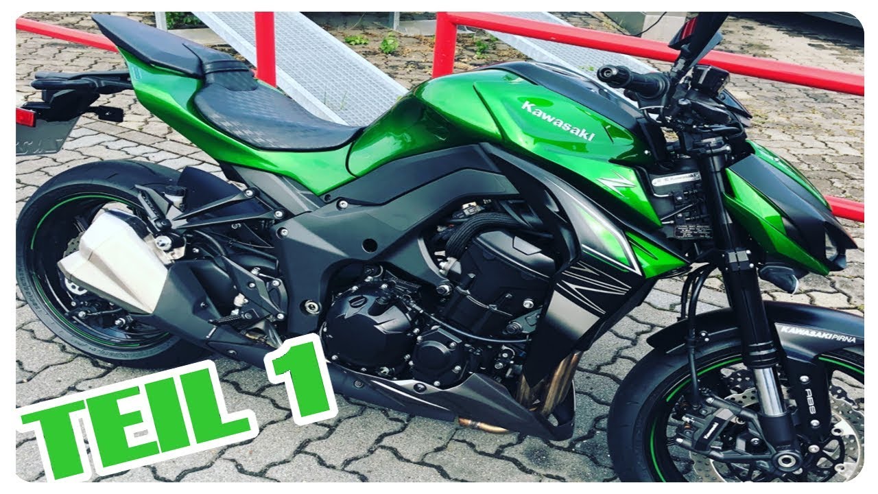 Probefahrt Z1000 🔥  Teil 1 - Motovlog by IntoxZ