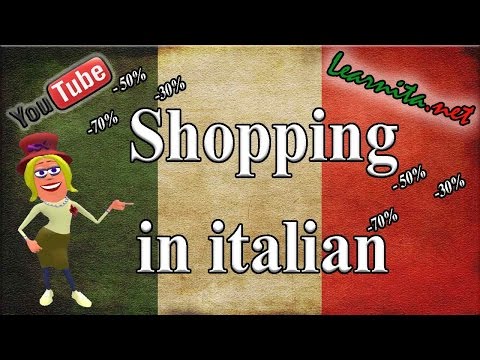 Clothes in Italian: Shop 'Til You Drop With 245 Words & Phrases