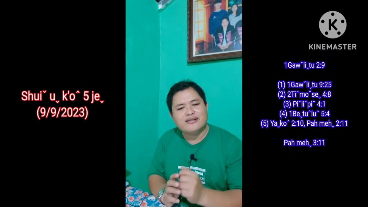 Shuiˇ uˬ k'oˆ 5 jeˬ (9/9/2023)