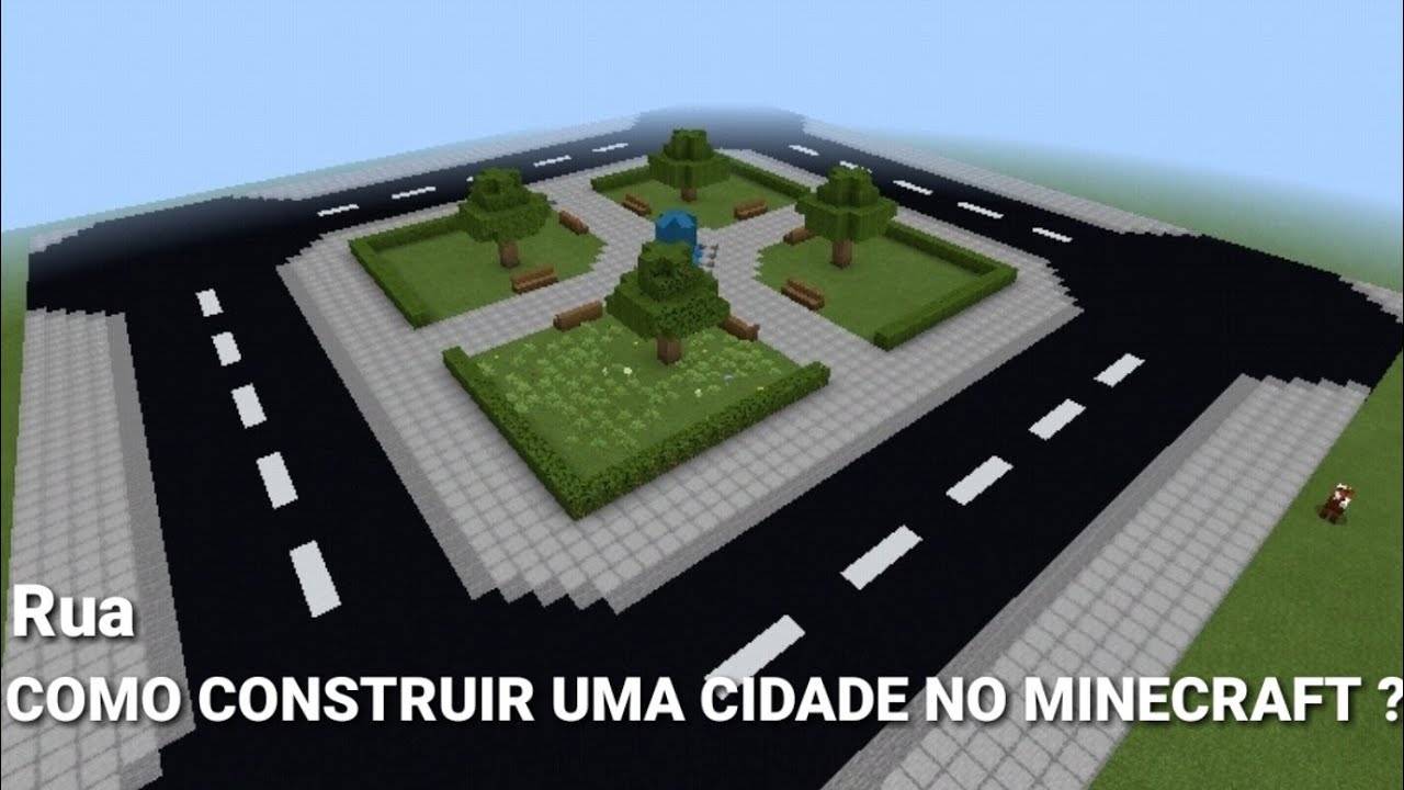 Como Construir uma Cidade em Minecraft: 9 Passos