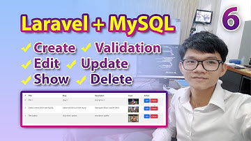 Part6 |  Edit Data In books Table using Laravel | Speak Khmer