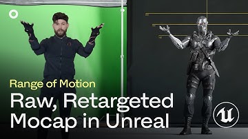 Raw, Retargeted Mocap in Unreal | Range of Motion | Rokoko Smartsuit Pro II & Smartgloves
