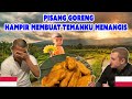 PISANG GORENG - HAMPIR MEMBUAT TEMANKU MENANGIS - Chef dari Polandia memasak pertama kali