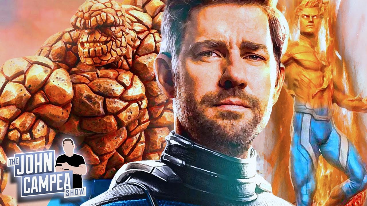 John Krasinski’s Return As Reed Richards Hinted By Blunt - The John ...