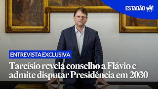 Tarcísio reveals advice to Flávio, talks about 2030, and says it is necessary to 'respect the polls'