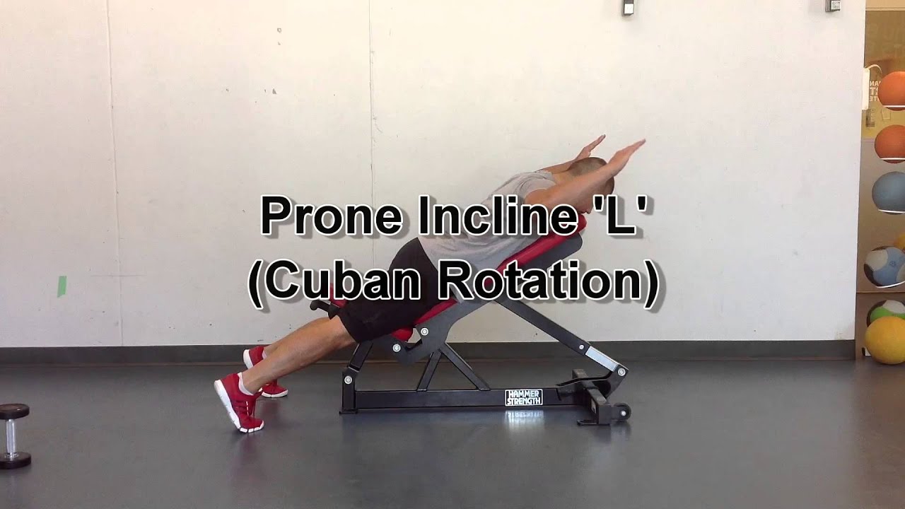 Prone Incline L - YouTube