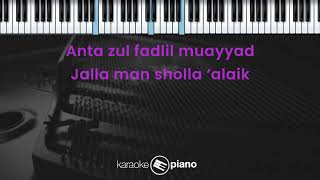 Law Kana Bainanal Habib - Alfina Nindiyani (KARAOKE PIANO - FEMALE KEY)