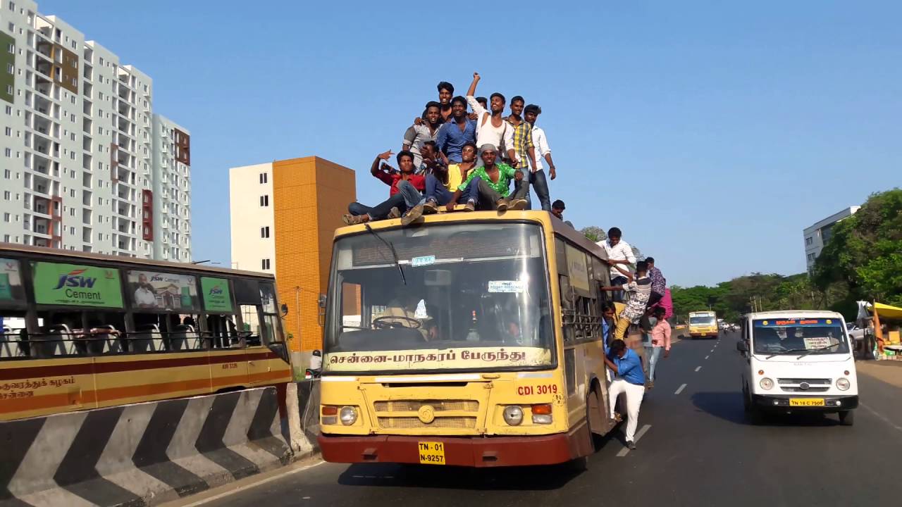 Pachaiyappa's clg 40A Avadi Route farewell day 2016