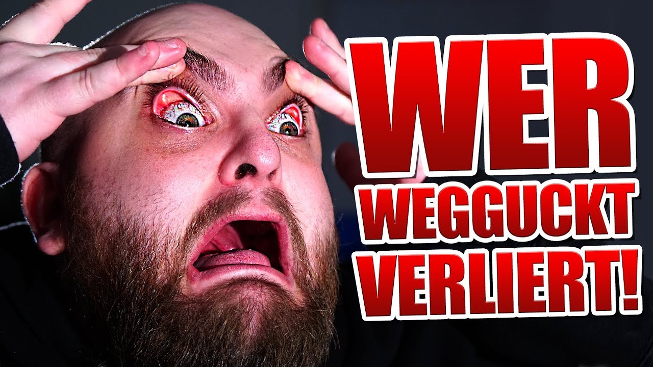 WER WEGGUCKT VERLIERT! - YouTube