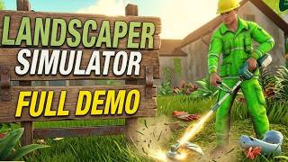 Landscaper Simulator | Demo | No Commentary Part 1