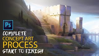 Environment Concept Art Process From Start to Finish