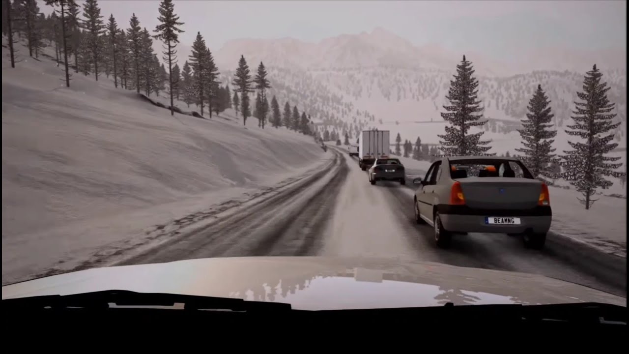 BeamNG drive • Mass crashes