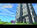 Luxury flat build in Minecraft || Full tutorial Easy to build ||