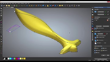 ArtCAM Standard Tutorials - 3.5 Two Rail Sweep