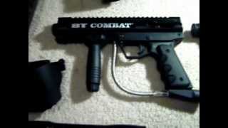 BT-Combat E-Trigger, Stock, Rip-Clip, Accessories | Cameron Aspey Paintball Videos