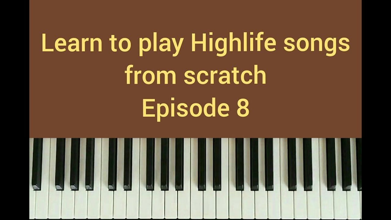 Slow highlife 1-6-4-5 chord progression || Part 4