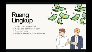 Fraud, Akuntansi Forensikdan Audit Investigasi #Akuntansi #widyatama #Akuntansiforensik