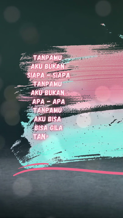 Tanpamu aku bukan siapa-siapa...#shorts