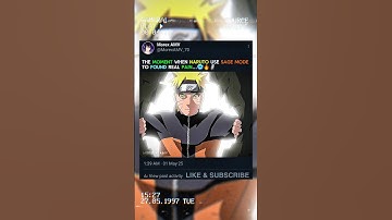THE MOMENT WHEN NARUTO USE SAGE MODE TO FOUND REAL PAIN 🔥🥶☠️