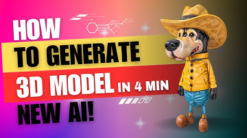 AI Magic! Generate Stunning 3D Models in 4 MINUTES (No Experience Needed) | Ai Technology