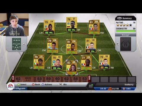 Fifa 13 | The LIVE Journey Ep 4 - NEW TEAM