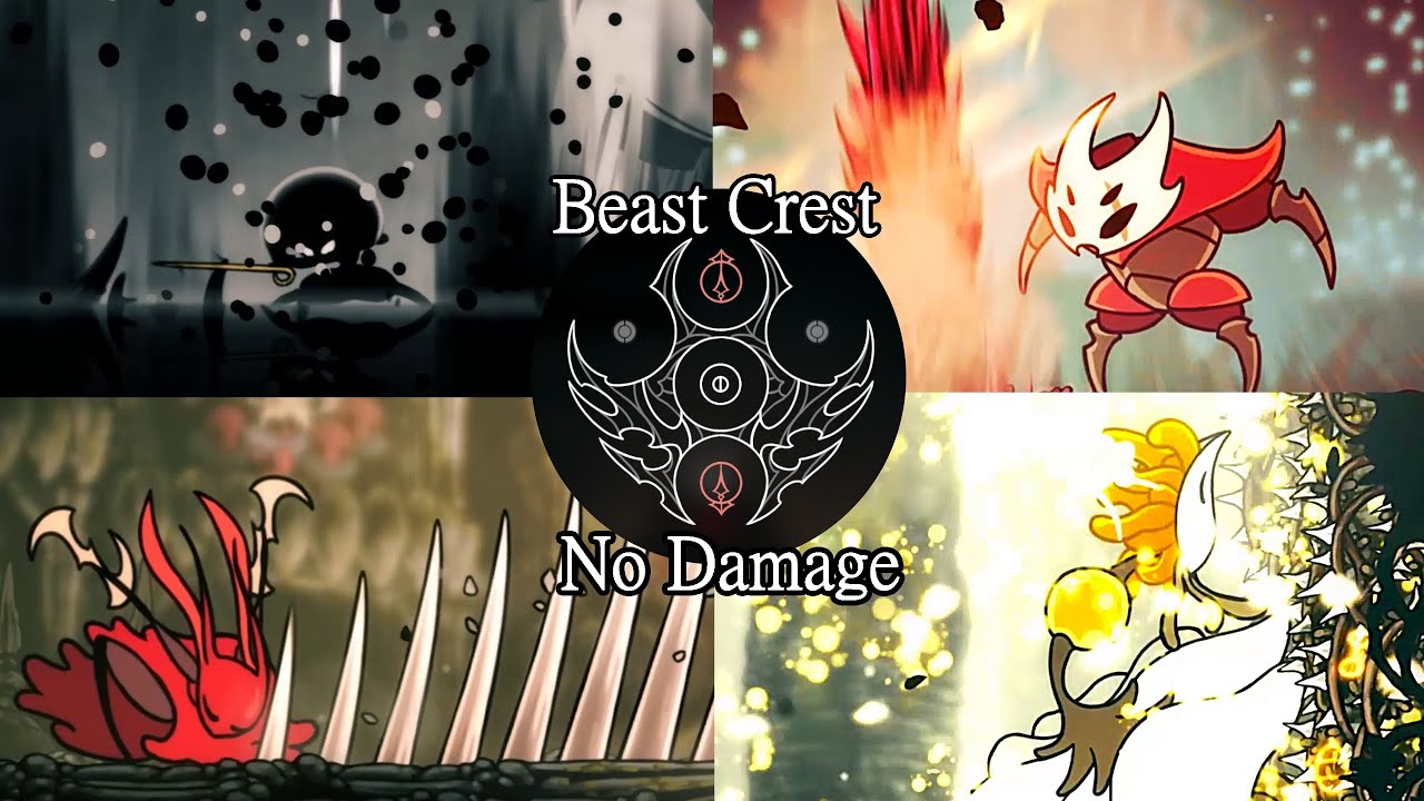 Hardest Crest? Beast Crest in Act 3 Bosses (No Damage) | Hollow Knight Silksong