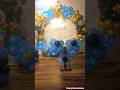 ring shape decoration for birthday decoration || birthday decoration #birthdaydecoration #shorts