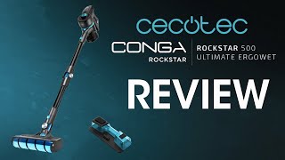 Conga RockStar 500 Ultimate ErgoFlex Aspirador Escoba sin Cable Cecotec