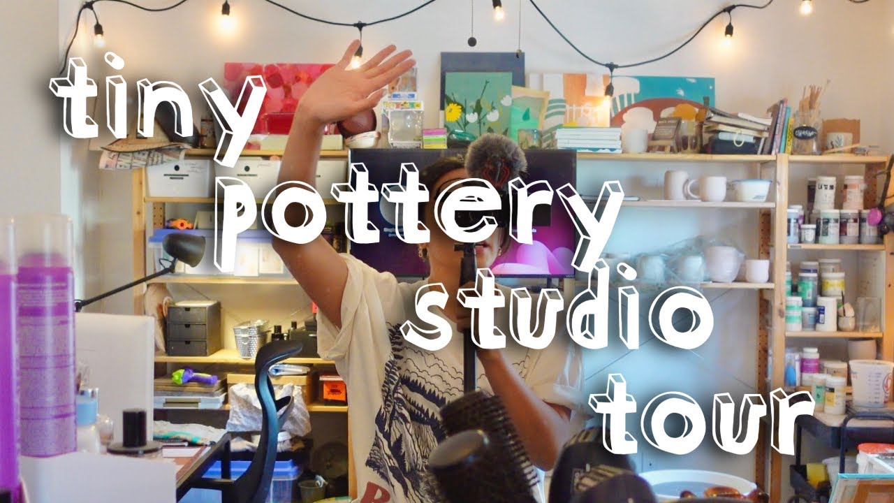 Экскурсия по крошечной гончарной мастерской, часть 1 🍵✨