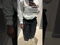 I swear it looked so cool from what I saw on Pinterest😭😂#pleatedpants #fittingroomchronicles