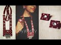 HANDMADE TRENDY FABRIC JEWELRY | RAJASTHANI STYLE | DIY EASY JEWELERY