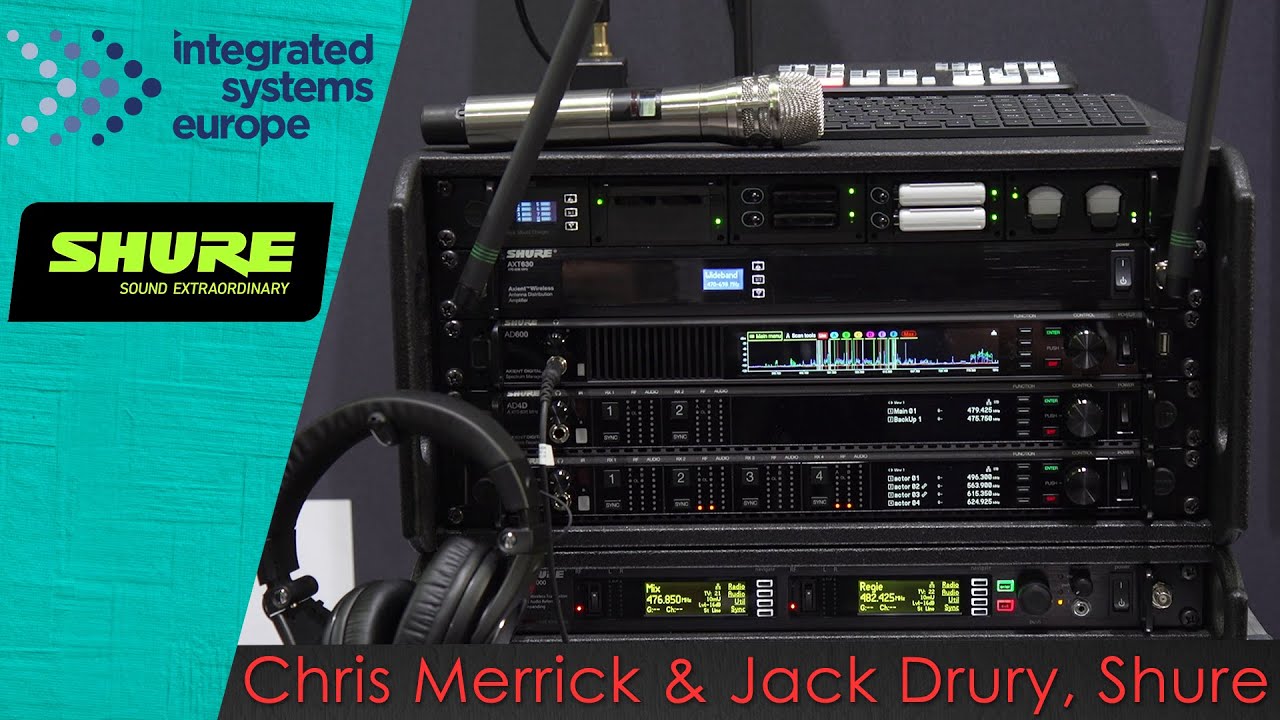 Expansive, Scaling Audio Ecosystems With Shure At ISE 2023 - YouTube