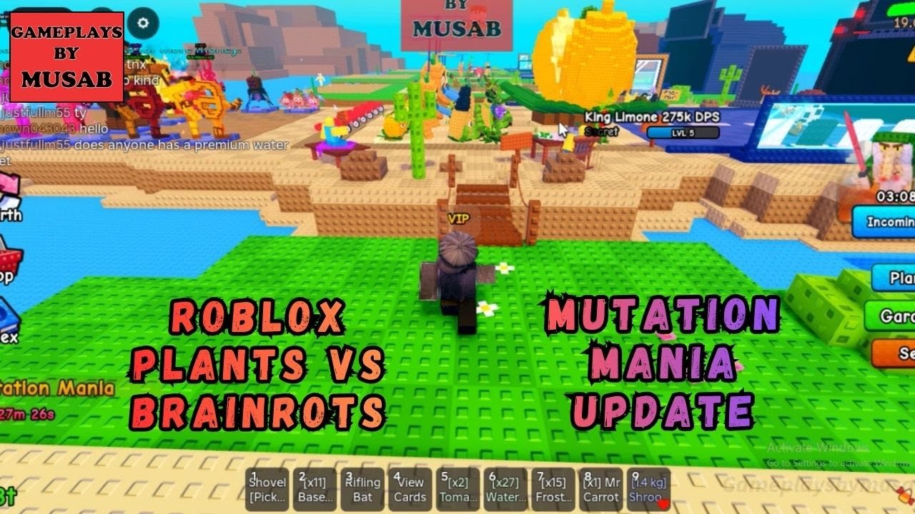 Tried the MUTATION MACHINE in Roblox Plants vs Brainrots… Crazy Results! 