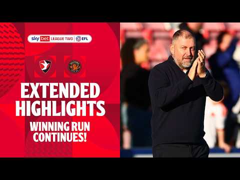 WINNING RUN CONTINUES | Cheltenham Town v Salford City extended highlights
