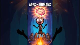 how fire turned apes into humans #evolution #science #humanbrain #prehistoric