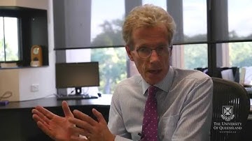 UQ  MBS Executive Dean Professor Nicholas Fisk on the opening of the Poche Centre