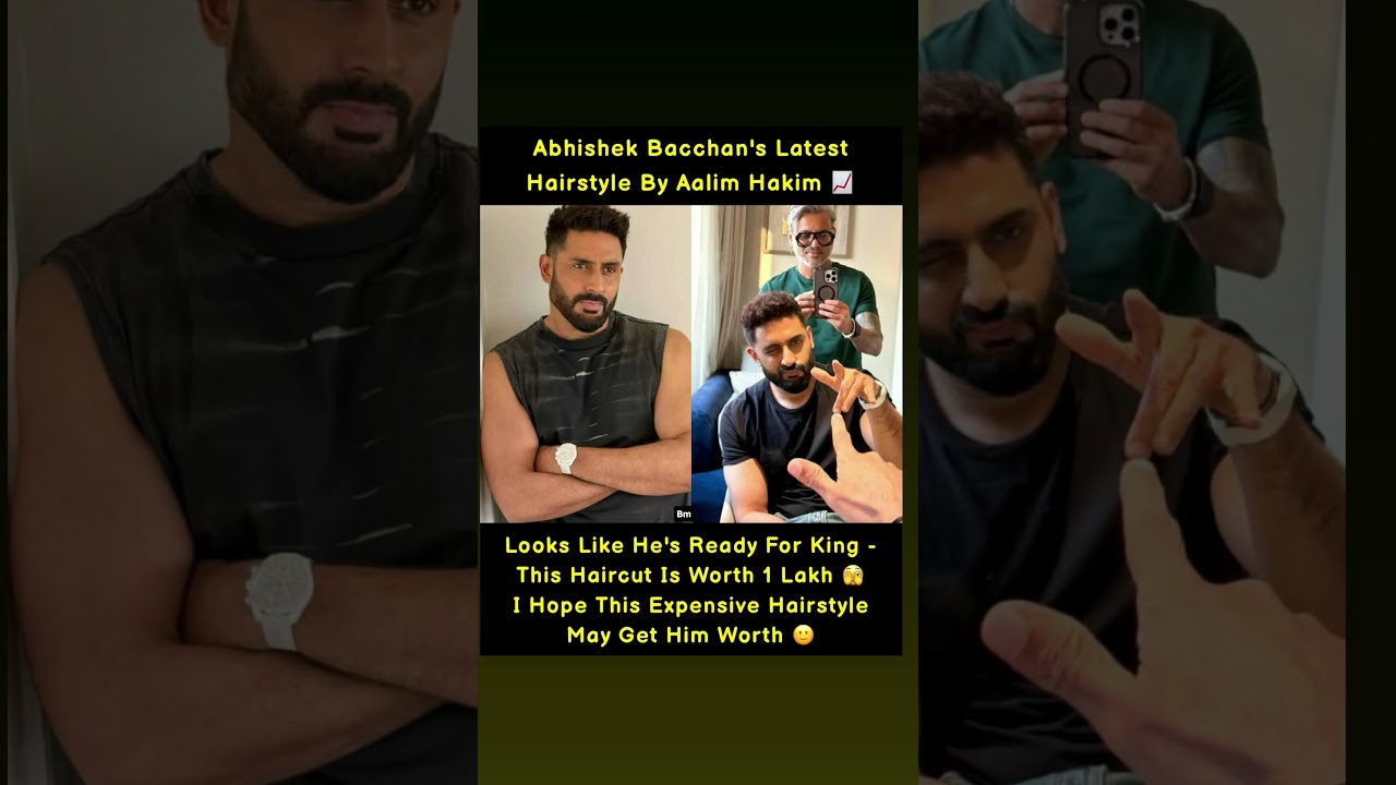 Aalim Hakim. The sharp and refined haircut, reportedly costing around ₹1 lakh, has sparked buzz ate