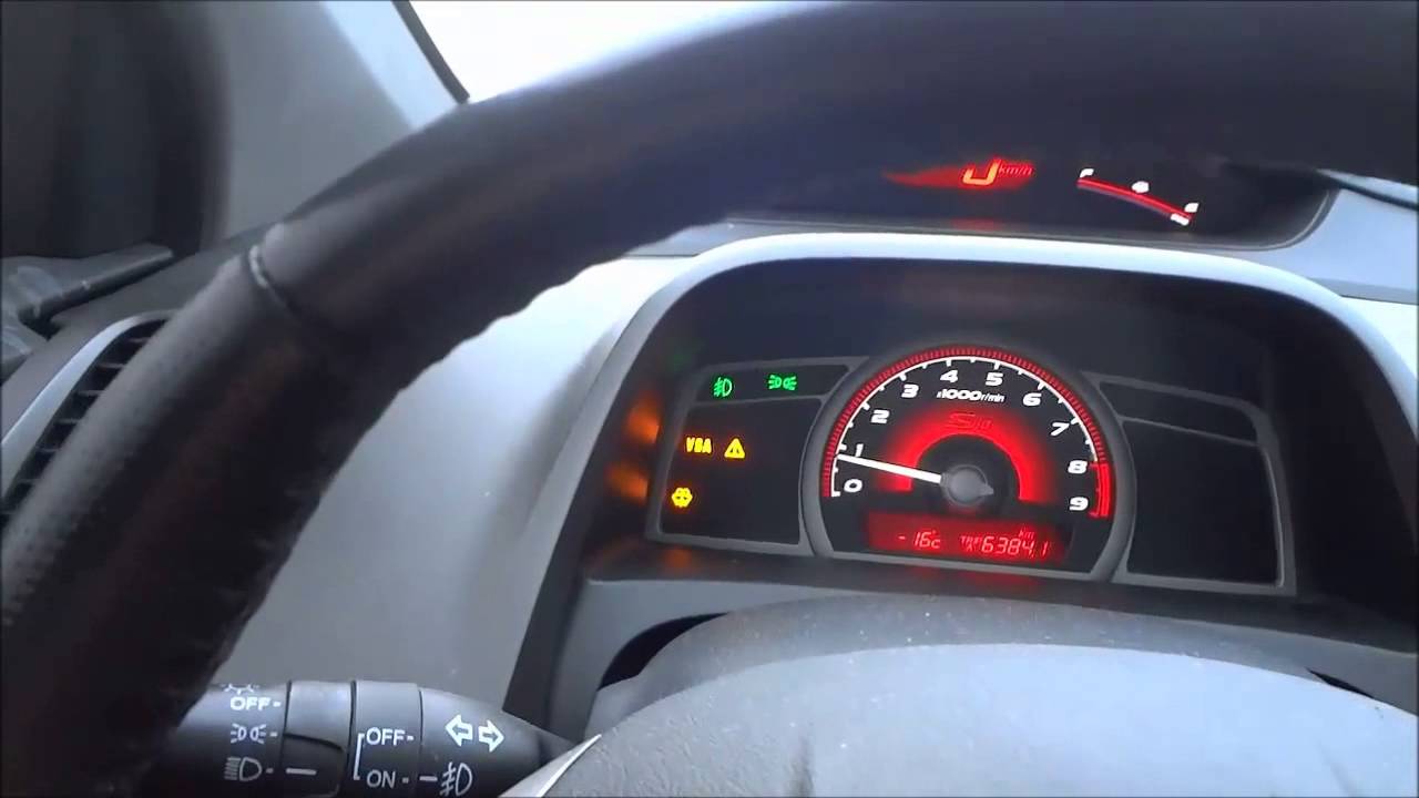 Honda Civic Vsa Light Stays On Easy Fix Youtube