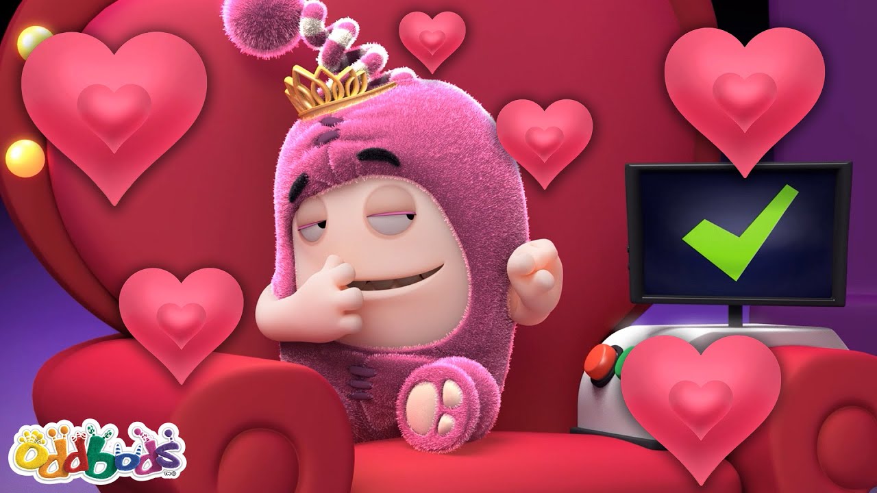 Fuse Loves Newt | ️ Happy Valentine's Day ️ BEST Oddbods Full Episode