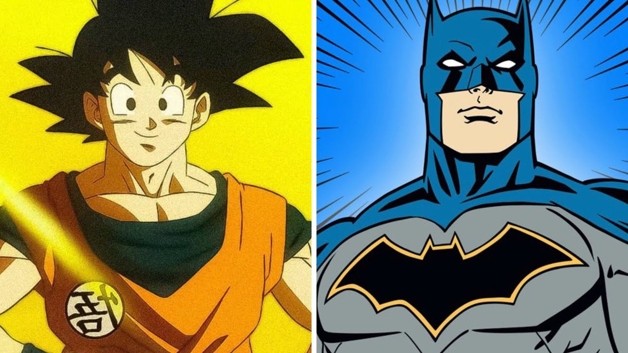 Goku vs. Batman - Comic Fight 