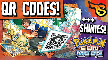 [DICAS Pokémon Sun & Moon] Todos os QR Codes + Shinies + Tutorial!