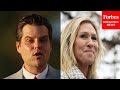 JUST IN: Marjorie Taylor Greene & Matt Gaetz Hold Joint "America First" Rally In Florida