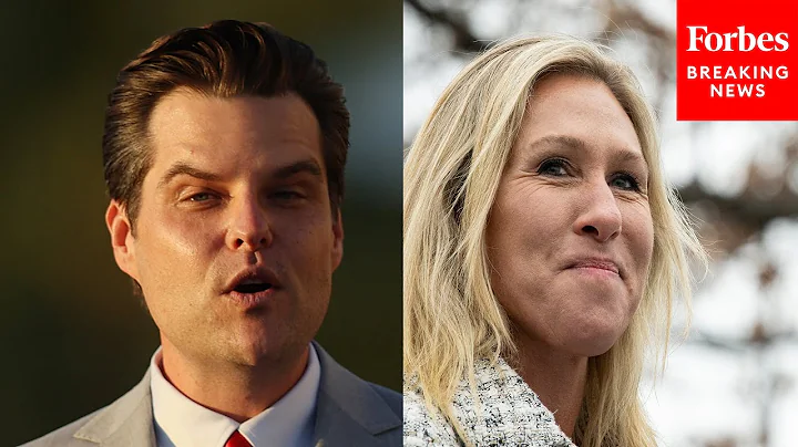 JUST IN: Marjorie Taylor Greene & Matt Gaetz Hold ...