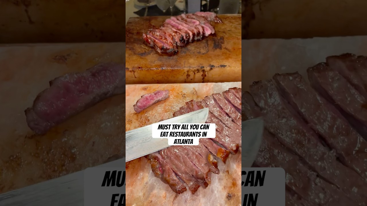 ⁣Four must try all you can eat restaurants in Atlanta #atlanta #atl #food #foodreview #allyoucaneat