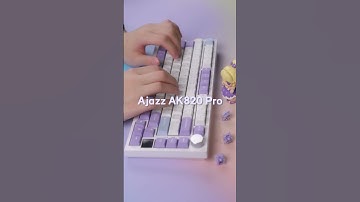 AK820 Pro ASMR!#epomaker #epomakerkeyboard #techtok #keebtok #keeb #mechanicalkeyboard #custom