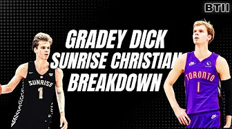Gradey Dick Sunrise Christian Breakdown | NBA Player HS Archives