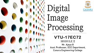VTU DIP 17EC72 M2 L7 Introduction to Spatial Domain Filtering